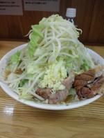 「大ラーメン野菜ニンニク(750円)」@ラーメン二郎 赤羽店の写真