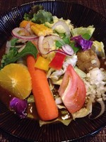 「冬の土浦彩華ｶﾚｰﾗｰﾒﾝ(麺量200g)￥９００」@居處 小宮山の写真