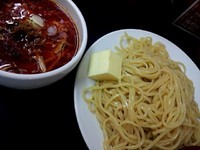 「特製つけ麺+特大盛（600g）+バター」@つけ麺 坊主の写真
