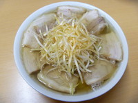 「ネギチャーシュー（大盛）　１０５０円」@坂内食堂 喜多方本店の写真