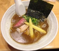 「煮干醤油SOBA 780円」@銀座 篝の写真