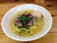 「のどぐろ煮干塩ラーメン＋味玉（クーポン）」@麺屋 玲の写真