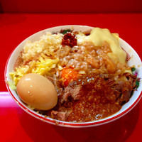 「混ぜそば極み豚ダブル＋大盛り」@ジャンプの写真