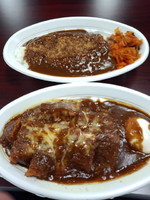 「カツカレー大盛1,050円＋チーズ50円（テイクアウト）」@キラリの写真