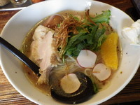 「季節麺(あさり醤そば)」@麺場 浜虎 横浜店の写真