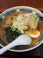 「冷やしラーメン390円」@あじさい茶屋 鶯谷店の写真