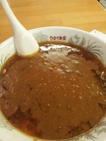 「カレーラーメン　600円」@ひかり食堂の写真