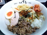 「【夏季限定】韓辛バリヤス冷麺￥800」@麺屋 すんの写真