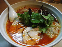 「【限定】トマトの酸棘湯麺700円」@桜台らぁ麺 美志満の写真