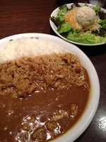「チキンにこみカレー(500g)￥830＋ﾎﾟﾃﾄｻﾗﾀﾞ」@カレーハウスCoCo壱番屋 牛久中央店の写真