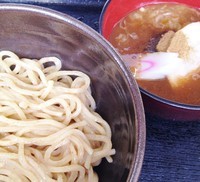 「つけそば700円【コラボ企画　中華蕎麦　とみ田】」@ごはんどき 千葉ニュータウン中央店の写真