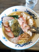 「チャーシューワンタン麺１０００円」@松波ラーメン店の写真