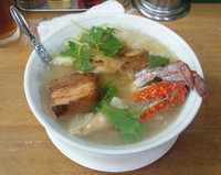 「シャリっとワンタン麺　④特別枠[渡り蟹バージョン]」@MENYA 食い味の道有楽の写真