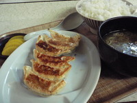 「餃子ライス　【470円】」@ラーメンあじ平 八潮店の写真