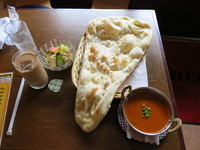 「Ｂセット（ラムカレー辛口・アイスチャイ）：850円」@アジアン ダイニング ミテリの写真