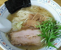 「塩ラーメン　６３０円」@無添加らーめん舗 星の写真