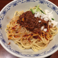 「辛シビジャージャー麺」@煮干中華そば 鈴蘭 新宿店の写真