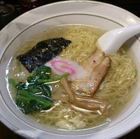 「塩そば・650円（大盛無料）」@らーめん 汐そば屋の写真