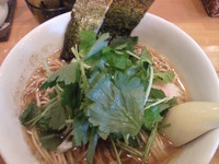 「ちょこっと煮干しSOBA￥780」@麺屋 Hulu-luの写真