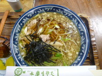 「鳥中華そば」@手打ち 水車生そばの写真