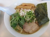 「限定　あっさり煮干しラーメン（６００円）」@麺屋ゆうの写真