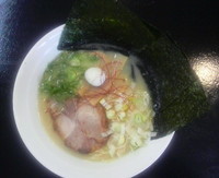 「鶏白湯ラーメン」@横浜ラーメン 麺壱家の写真