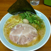 「ラーメン並 太麺硬め」@入船食堂の写真