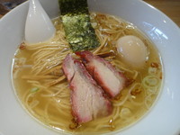 「しおそば＋味付たまご」@支那そば なかじまの写真