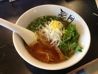 「ゆず　醤油らーめん　680円」@麺屋彩月の写真