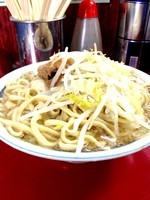 「小ラーメン 500円　麺硬め」@ラーメン二郎 目黒店の写真