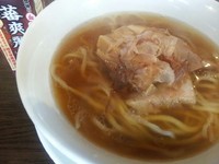 「かつお醤油ラーメン　700円」@手打ち麺 やす田の写真