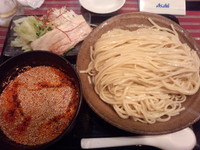 「広島風つけ麺（大盛・冷やもり）〖スタンプカード利用〗」@三ツ矢堂製麺 御徒町店の写真