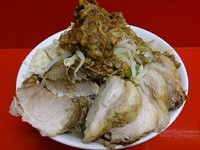 「小ブタラーメン カレー ニンニク少し」@ラーメン 学の写真