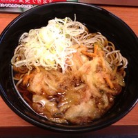 「かき揚げ（￥350）」@大江戸そば 日暮里11・12号店の写真