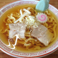 「極太手打ちラーメン」@食堂なまえの写真