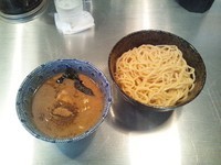 「三代目つけめん 中(300ｇ) 750円」@三代目 狼煙の写真