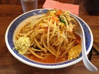 「ピリ辛タンメン」@東京タンメン トナリ 高田馬場店の写真