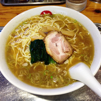 「中華そば➕大盛➕麺固め」@中華そば まるきの写真