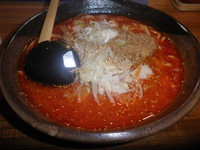 「味噌ラーメン・大（８２０円）辛味MAX（０円）」@つけ麺屋 ごんろく 両国店の写真