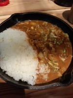 「キャベツと青森県産ホタテのカレー990円」@野菜を食べるカレー camp express エキュート品川サウス店の写真