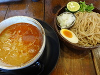 「辛味噌つけ麺」@麺心 よし田の写真