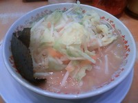 「ラーメン+野菜トッピング150円」@九州大分らぁめん たまがった 西口店の写真