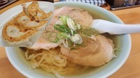 「チャーシューメン＋餃子３個＝700+240円」@らーめん 大金の写真
