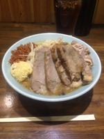 「さぶろう らーめん(680円)+豚増し（150円）」@郎郎郎の写真