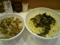 「ざるらぁめん　８００円」@らぁめん ほりうち 新橋店の写真