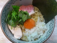 「濃厚たまごのまぜそば ￥700」@中華そば 四つ葉の写真