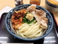 「キムラ君」@釜たけうどん 難波本店の写真