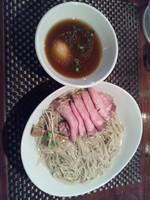 「味玉入り鶏つけそば+豚チャーシュー」@らぁ麺 やまぐちの写真