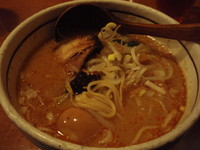 「濃口みそらーめん(850円)、クーポン味玉、豚めし他」@本八幡だんちょうてーの写真