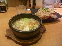 「濃厚強火炊きつけめん」@鶏と魚だしのつけめん哲 溝の口店の写真